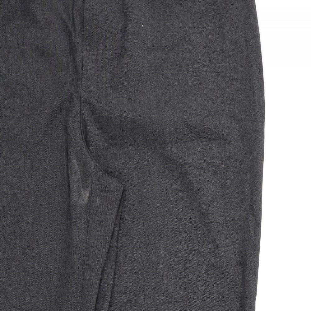 Womens UK Size 16 Marks and Spencer Regular Fit  Grey Trousers