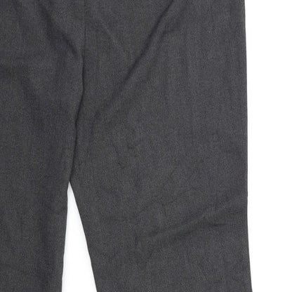 Womens UK Size 16 Marks and Spencer Regular Fit  Grey Trousers