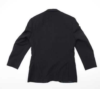 Mens UK Size 36 Tom English Regular Black Suit Jacket