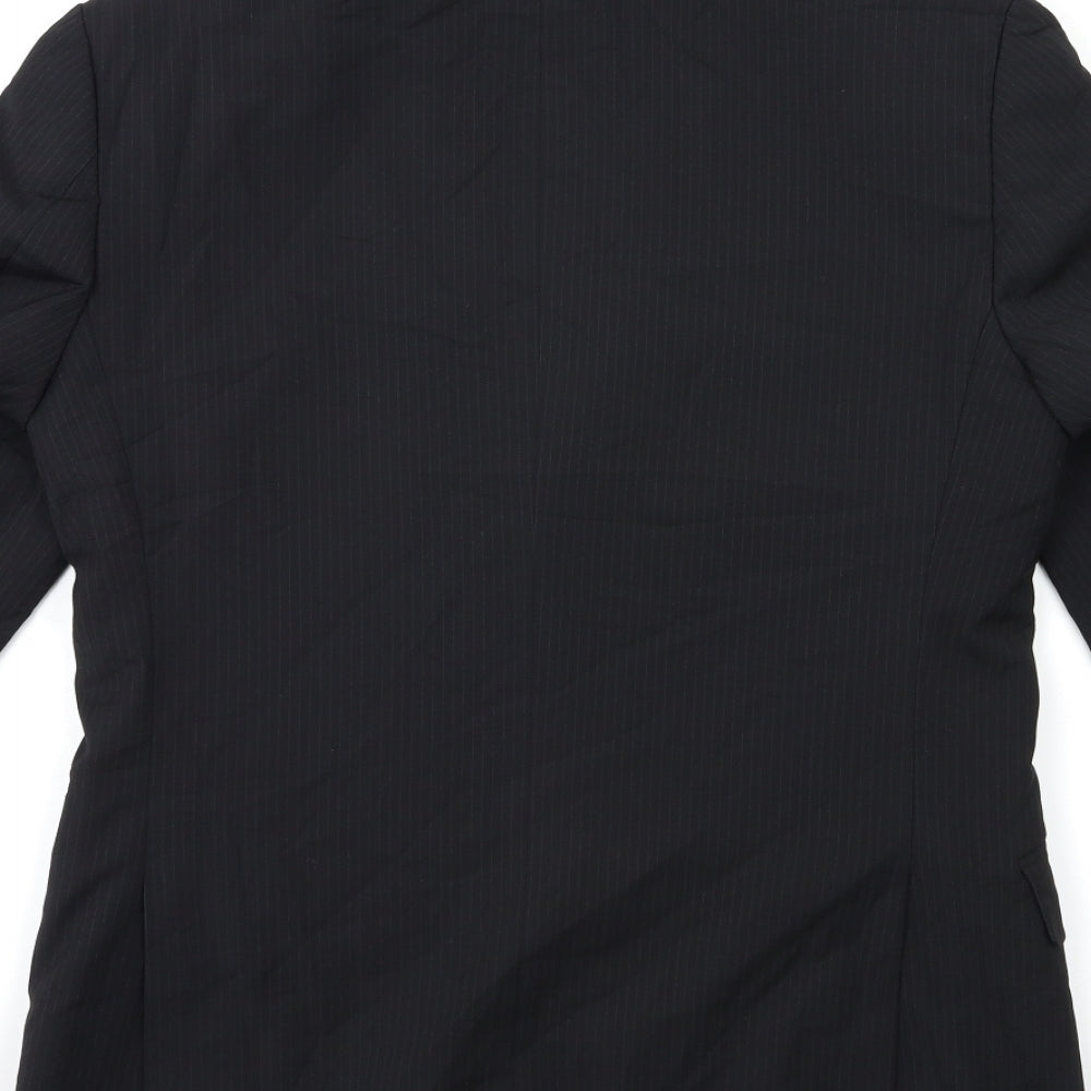 Mens UK Size 36 Tom English Regular Black Suit Jacket
