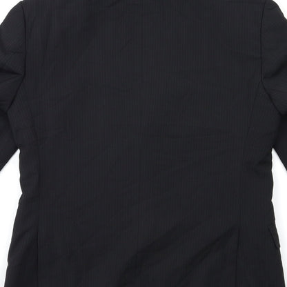 Mens UK Size 36 Tom English Regular Black Suit Jacket