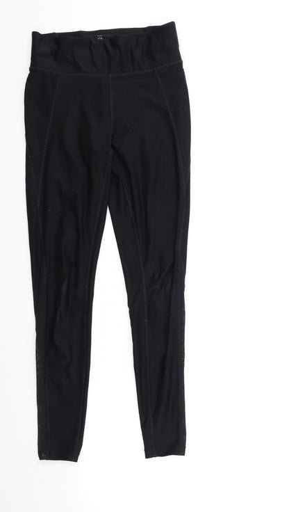 George Womens Black   Compression Leggings Size 6 L26 in
