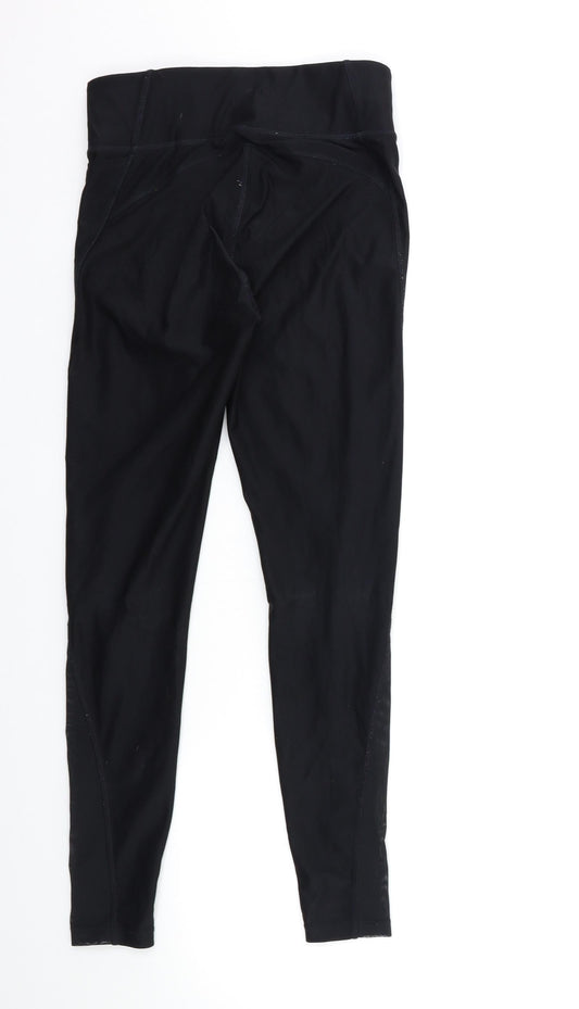 George Womens Black   Compression Leggings Size 6 L26 in
