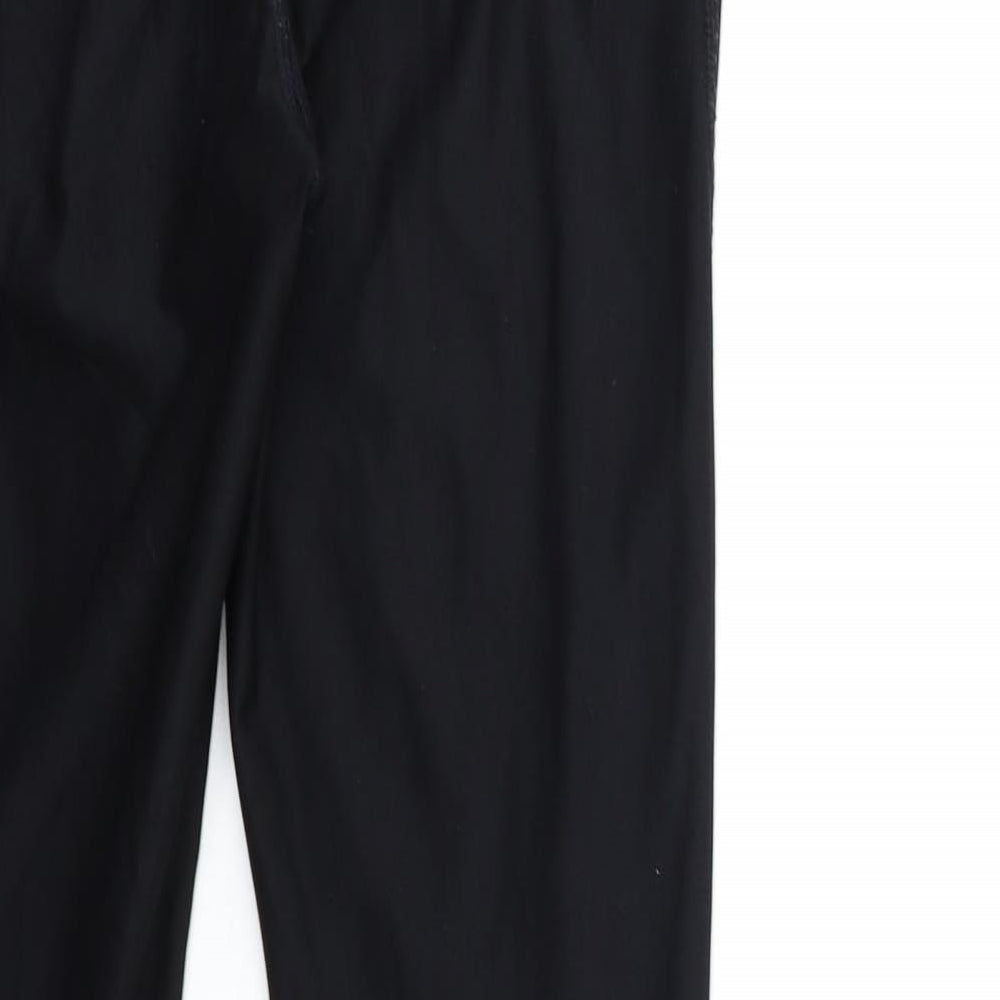 George Womens Black   Compression Leggings Size 6 L26 in