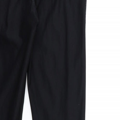 George Womens Black   Compression Leggings Size 6 L26 in