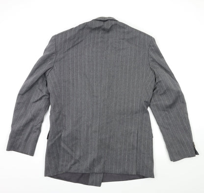 Mens UK Size 42 st Michael Regular Grey Suit Jacket