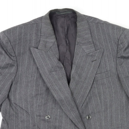 Mens UK Size 42 st Michael Regular Grey Suit Jacket