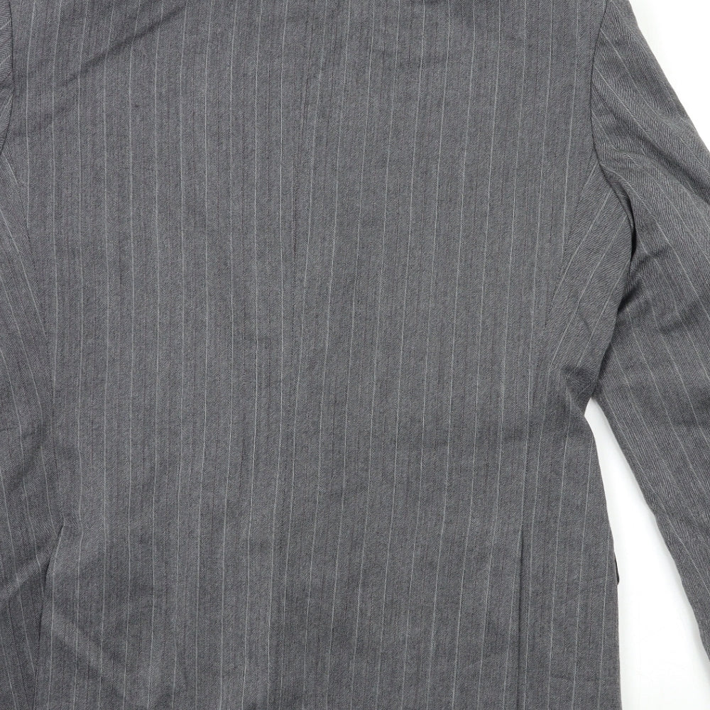 Mens UK Size 42 st Michael Regular Grey Suit Jacket
