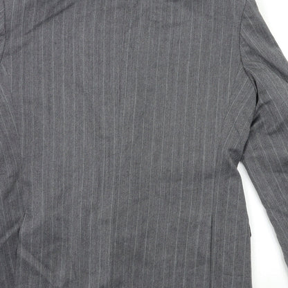 Mens UK Size 42 st Michael Regular Grey Suit Jacket