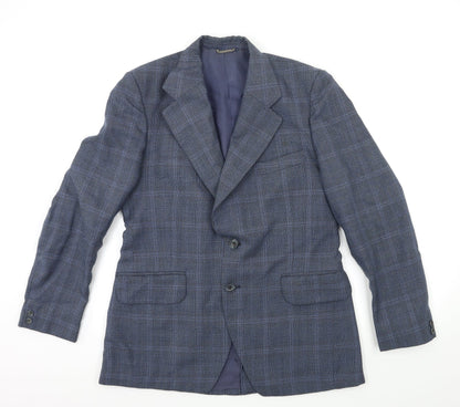 Mens UK Size 40 Preworn Regular Blue Suit Jacket