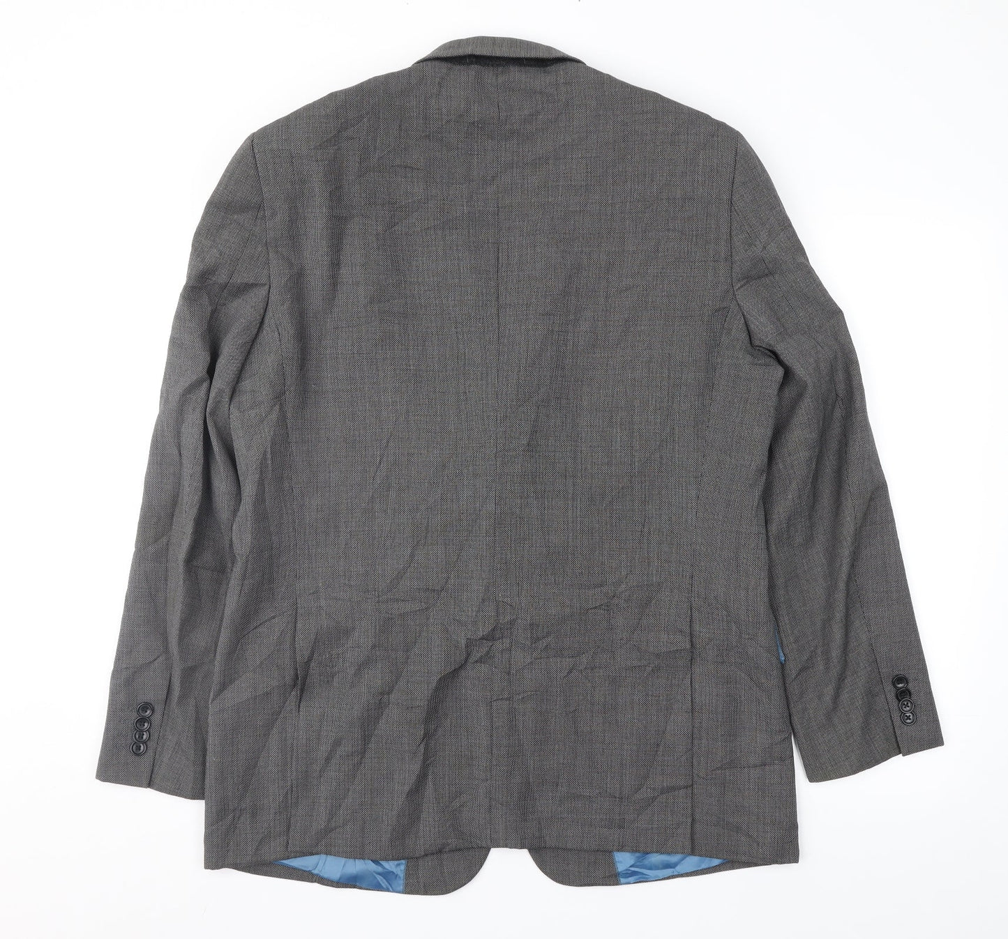 Mens UK Size 42 Fellini Regular Grey Suit Jacket