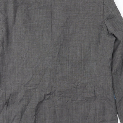 Mens UK Size 42 Fellini Regular Grey Suit Jacket