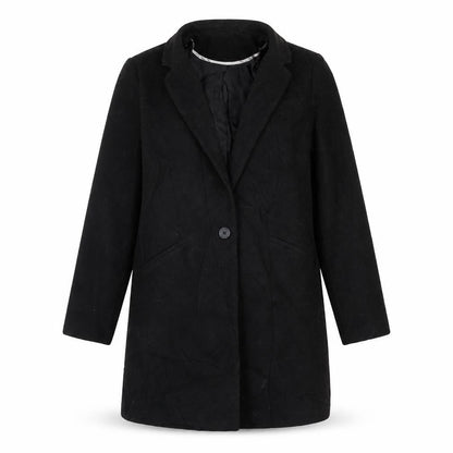 Womens UK Size 10 Atmosphere Black Overcoat