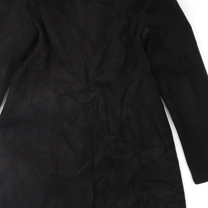 Womens UK Size 10 Atmosphere Black Overcoat