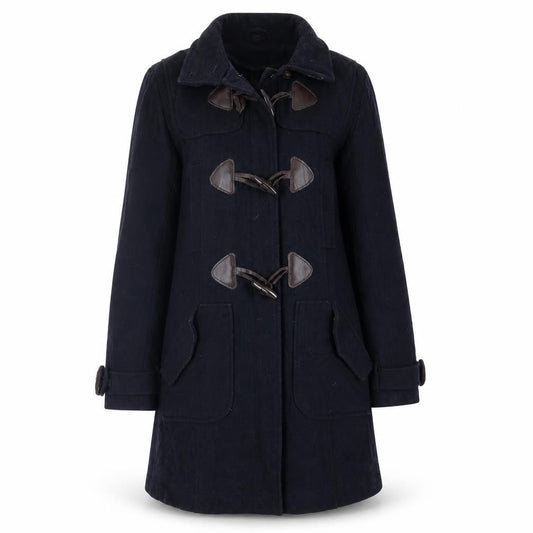Womens UK Size 8 Topshop Black Overcoat