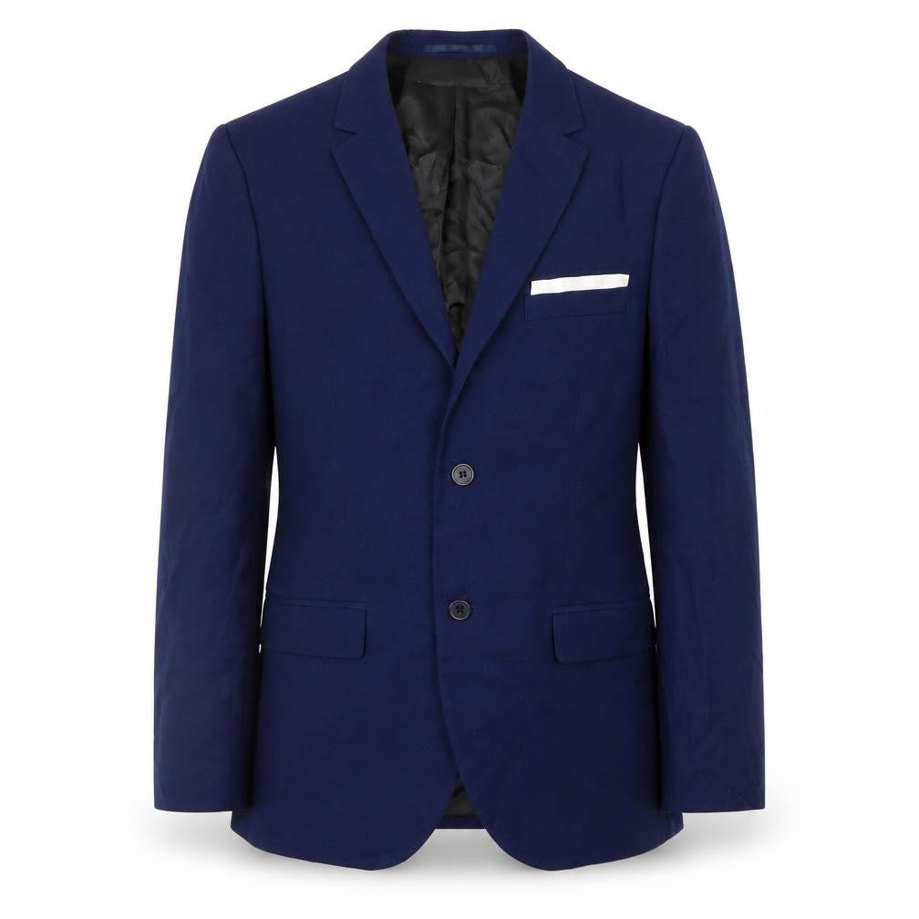 Mens UK Size 38 H&M Regular Blue Suit Jacket