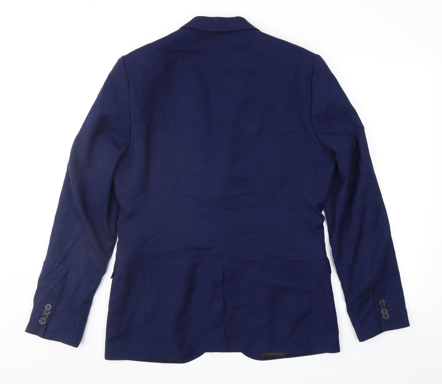 Mens UK Size 38 H&M Regular Blue Suit Jacket