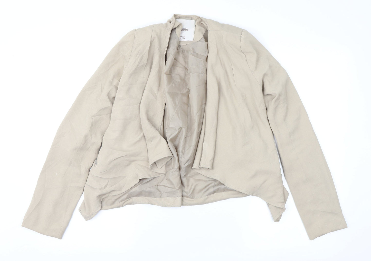 Pull&Bear Womens Beige   Jacket  Size S