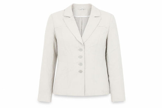 Womens UK Size 12 Klass Regular Beige Suit Jacket