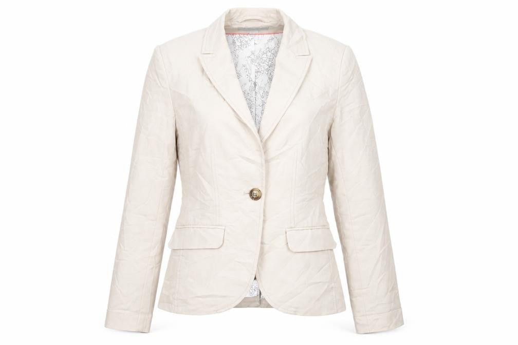 Womens UK Size 4 H&M Regular Beige Suit Jacket