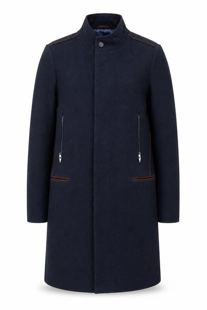 Womens UK Size XS River Island Blue Overcoat