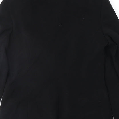 Womens UK Size 10 AMARANTO Regular Black Suit Jacket
