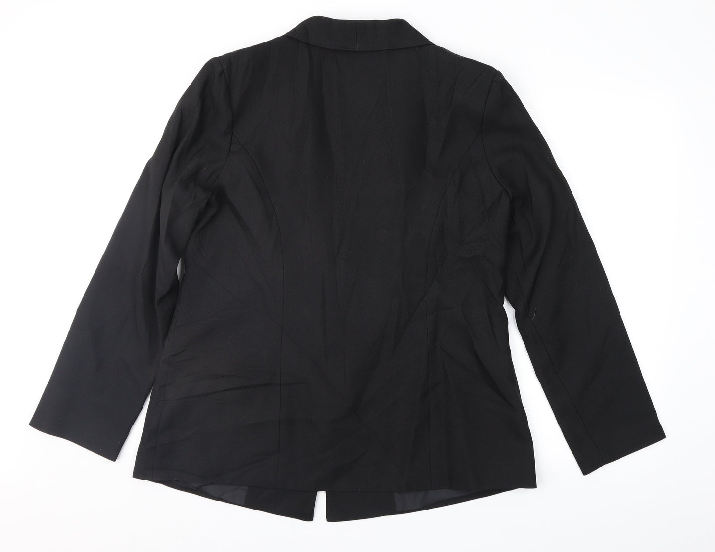 Damart Womens Black   Jacket Suit Jacket Size 16