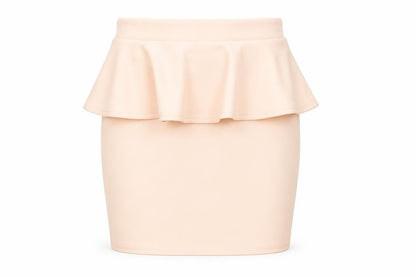 PRETTYLITTLETHING Womens Orange   Straight & Pencil Skirt Size 6