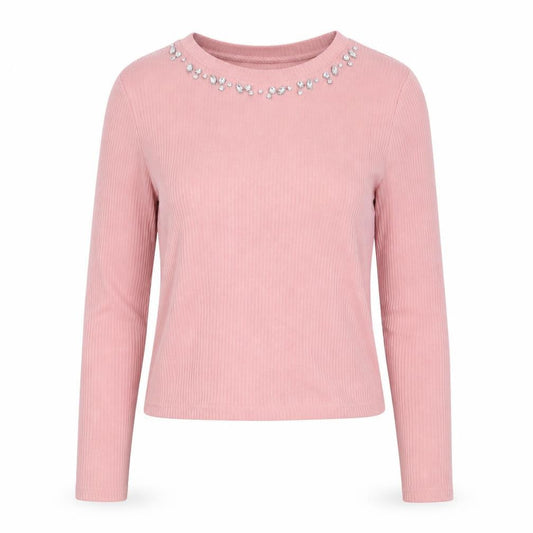 Divided Womens Pink   Pullover Jumper Size M