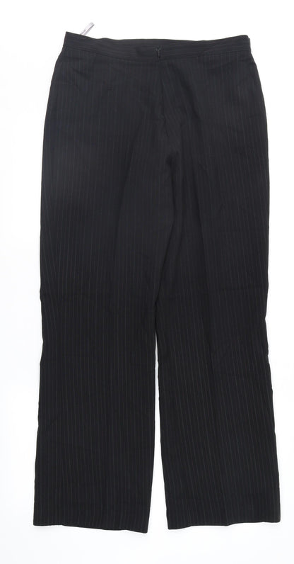 Womens UK Size 14 Atmosphere Regular Fit  Black Trousers