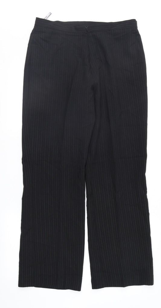 Womens UK Size 14 Atmosphere Regular Fit  Black Trousers