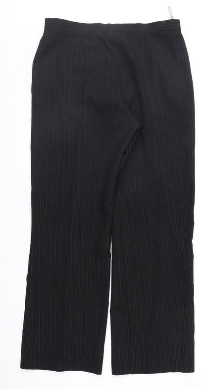 Womens UK Size 14 Atmosphere Regular Fit  Black Trousers