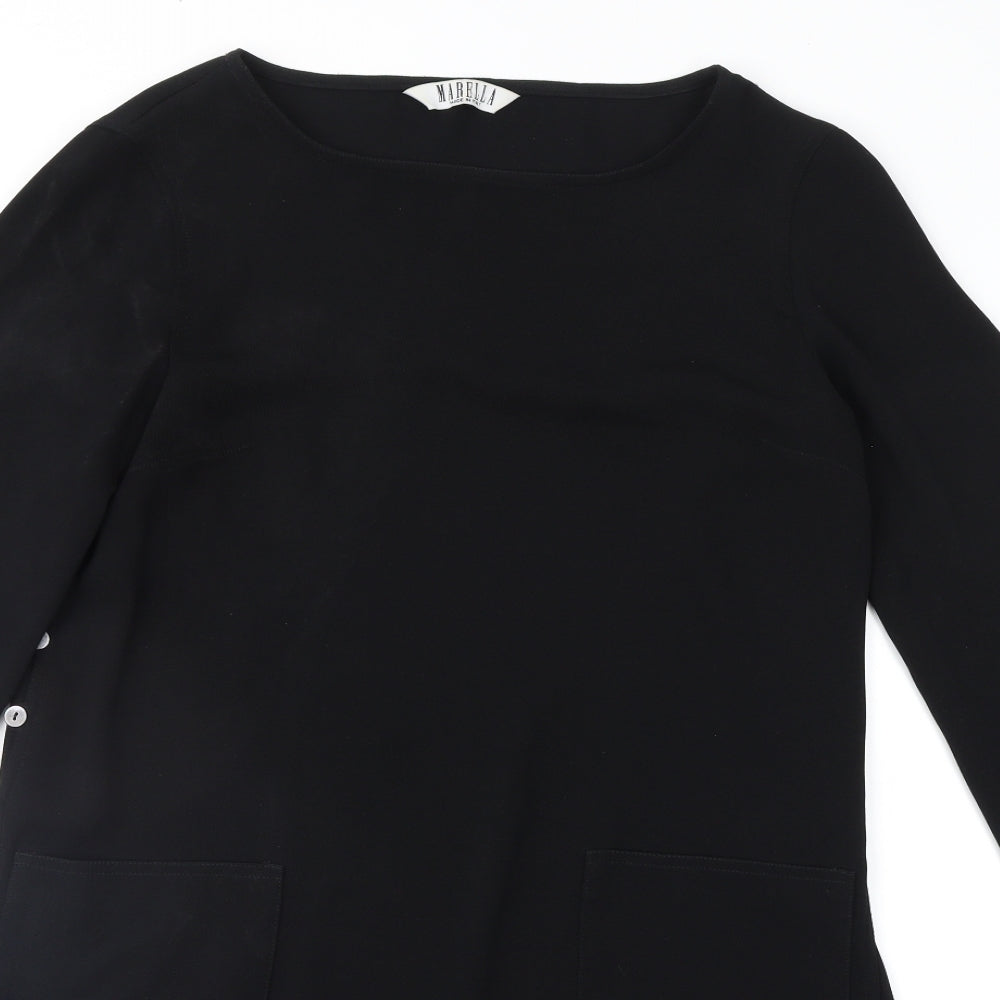 Marella Womens Black   A-Line  Size 8