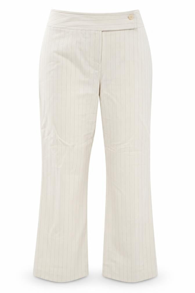 Womens UK Size 14 Dorothy Perkins Regular Fit  Beige Trousers