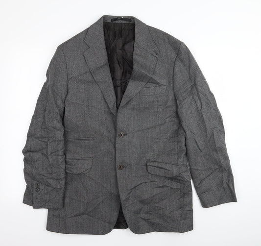 Mens UK Size 40 M&S Regular Grey Suit Jacket