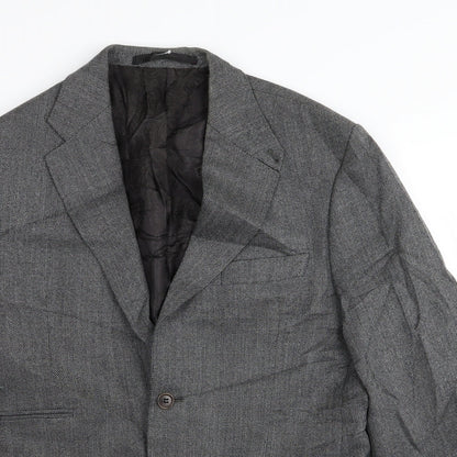 Mens UK Size 40 M&S Regular Grey Suit Jacket