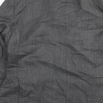 Mens UK Size 40 M&S Regular Grey Suit Jacket