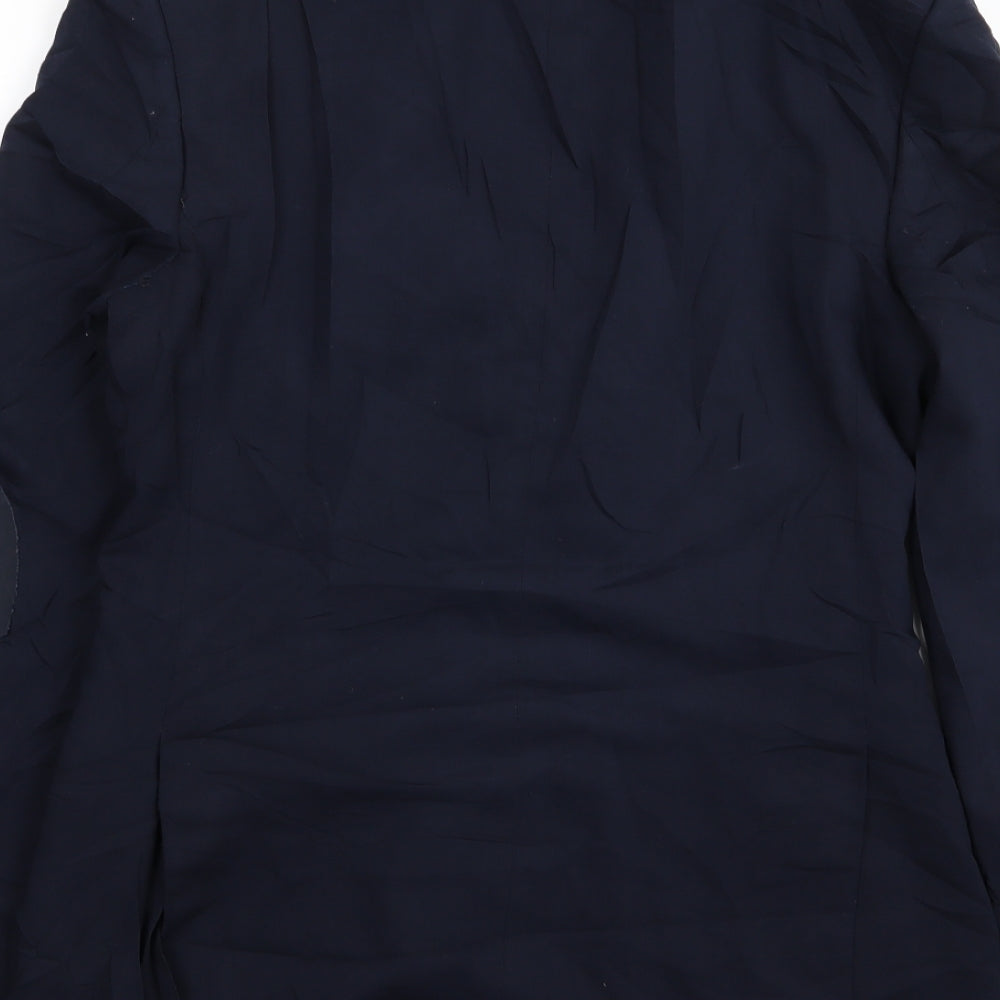 Mens UK Size 36 M&S Regular Blue Suit Jacket