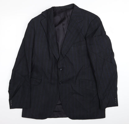 Mens UK Size 36 John Collier Regular Black Suit Jacket