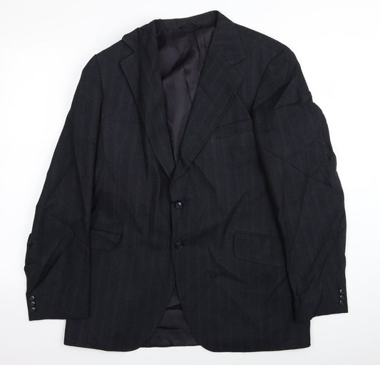 Mens UK Size 36 John Collier Regular Black Suit Jacket