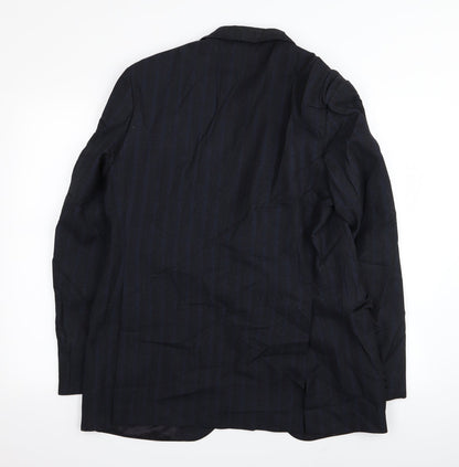 Mens UK Size 36 John Collier Regular Black Suit Jacket