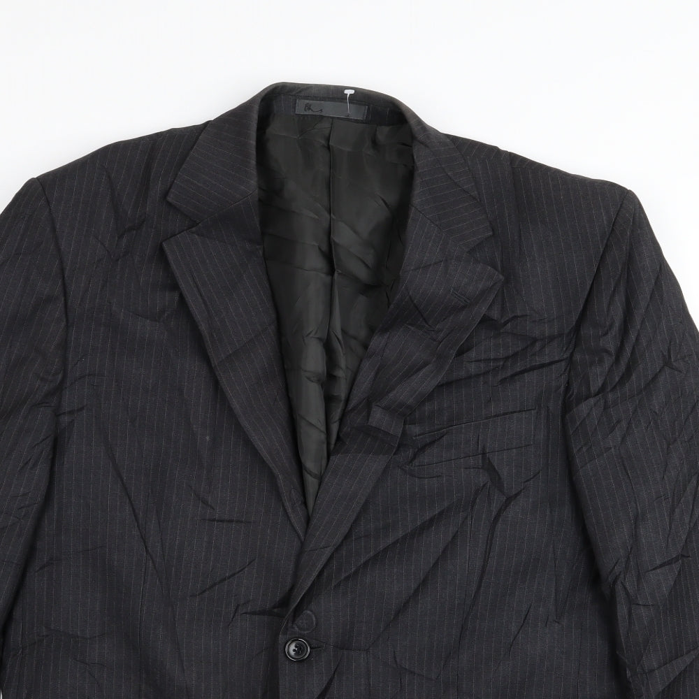 Mens UK Size 42 BHS Regular Grey Suit Jacket