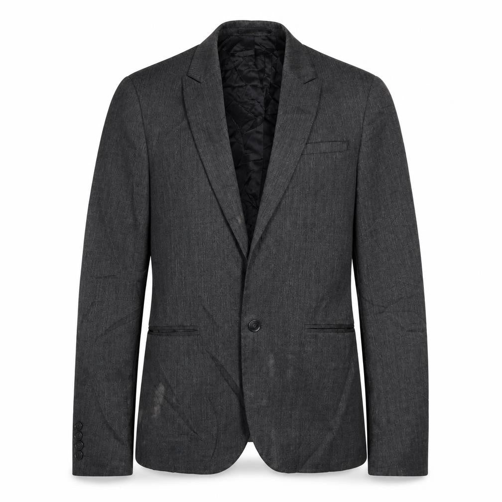 Mens UK Size 34 ASOS Regular Grey Suit Jacket
