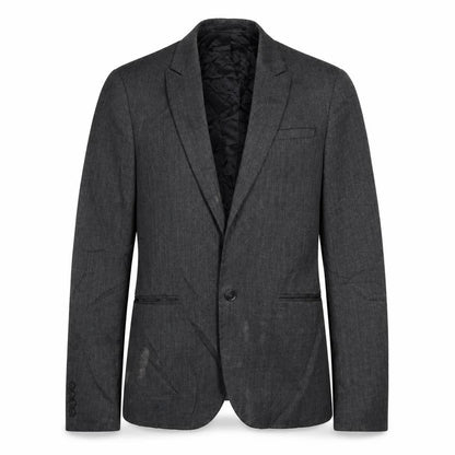 Mens UK Size 34 ASOS Regular Grey Suit Jacket