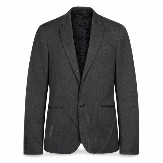 Mens UK Size 34 ASOS Regular Grey Suit Jacket