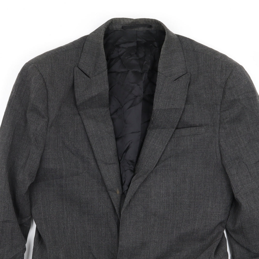 ASOS Mens Grey   Jacket Blazer Size 34