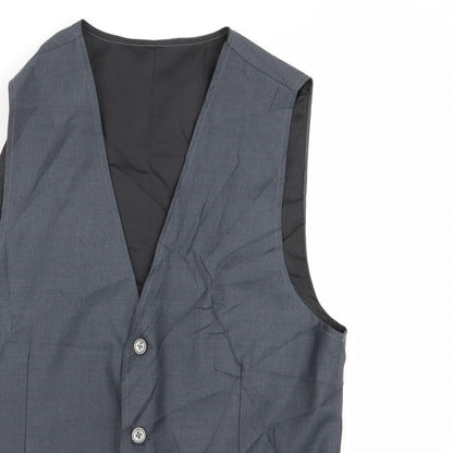 Mens UK Size 36 Preworn Regular Grey Suit Jacket