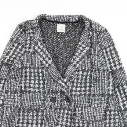 Womens UK Size L Per Una Grey Overcoat