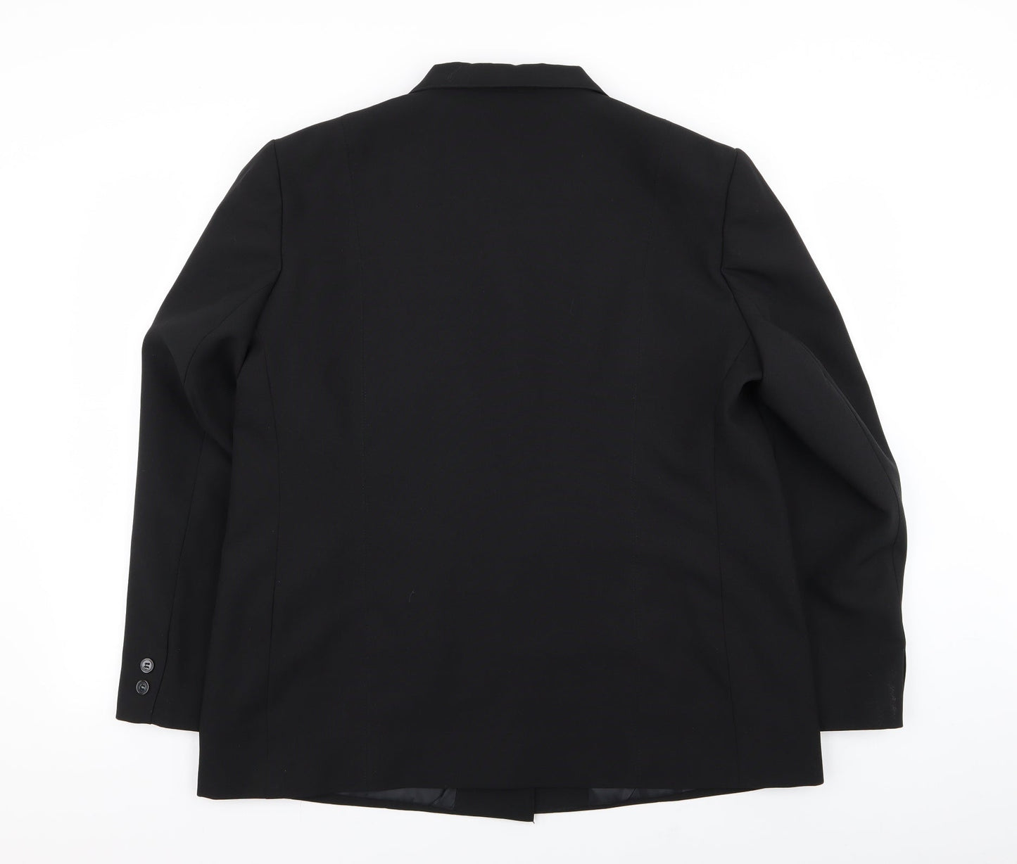 Womens UK Size 20 Preworn Regular Black Blazer