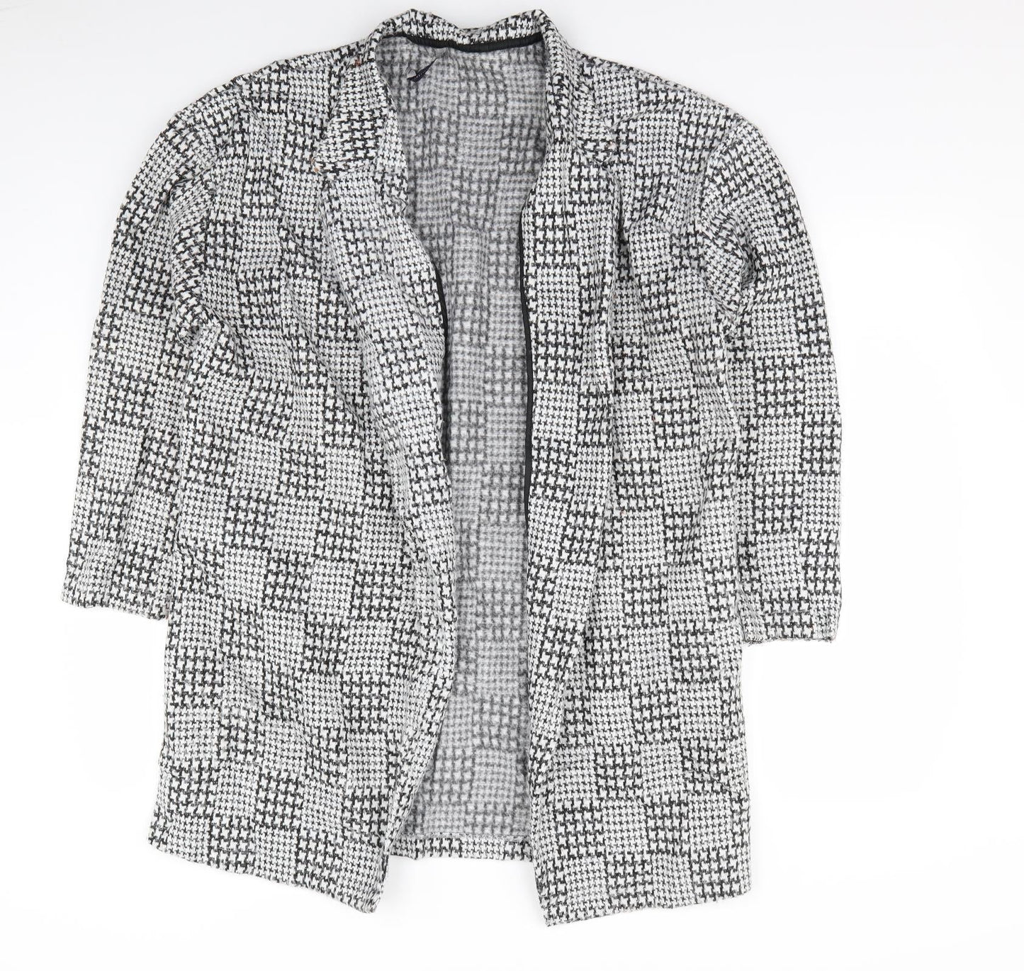 Womens UK Size 16 M&S Grey Overcoat